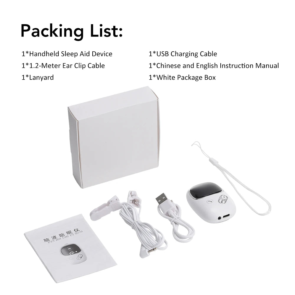 CES Vagus Nerve Stimulation; Relieves Insomnia and Promote Fast and Deep Sleep