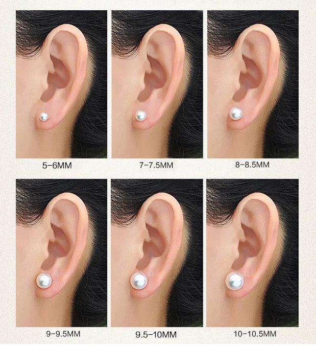 Pearl Stud Earrings - Trendy and Elegant Jewelry