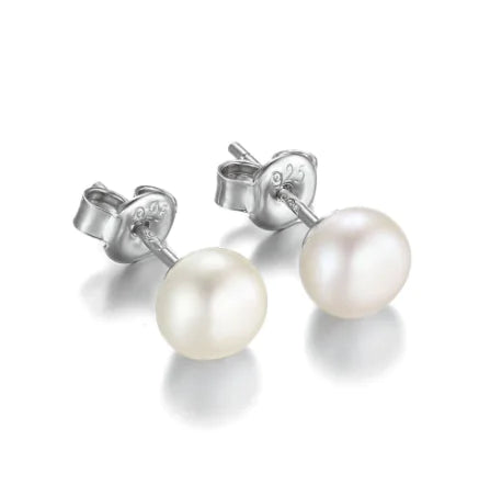 Pearl Stud Earrings - Trendy and Elegant Jewelry