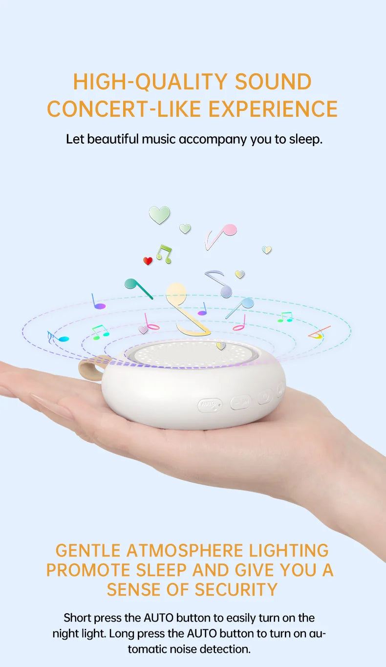 White Noise Machine with 24 Soothing Sounds