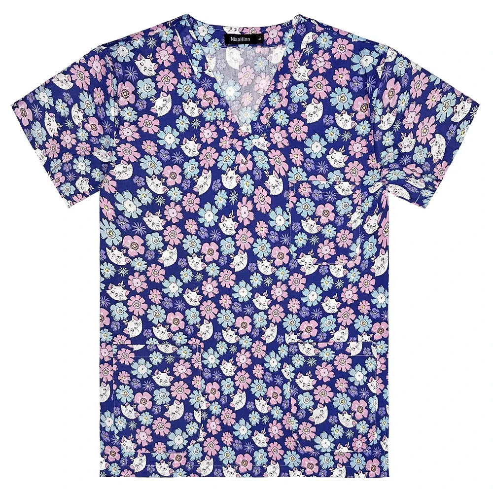 Cotton Unisex Medical Scrub Tops.