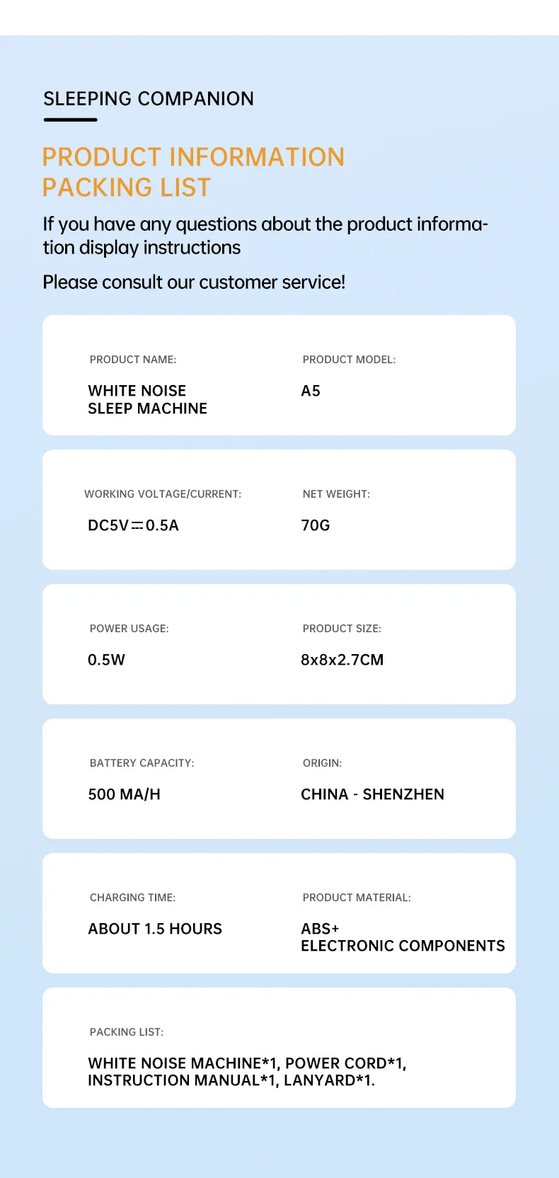 White Noise Machine with 24 Soothing Sounds