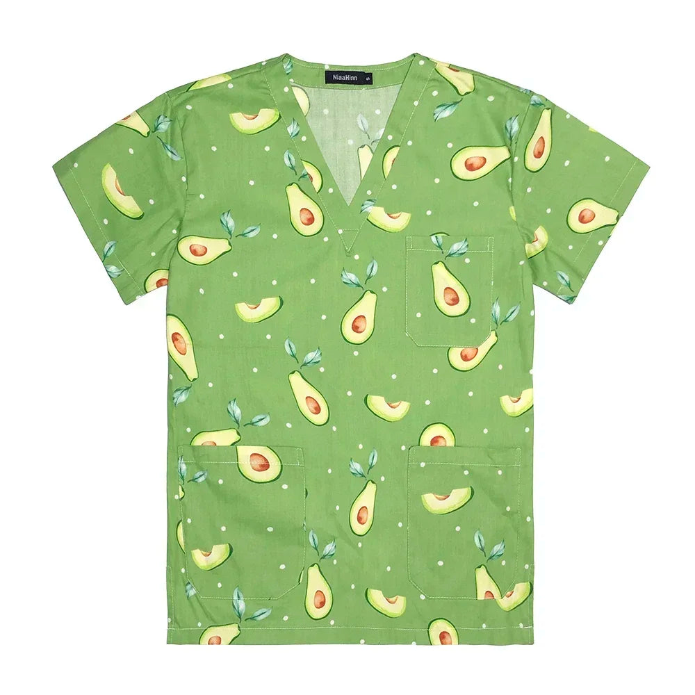 Cotton Unisex Medical Scrub Tops.