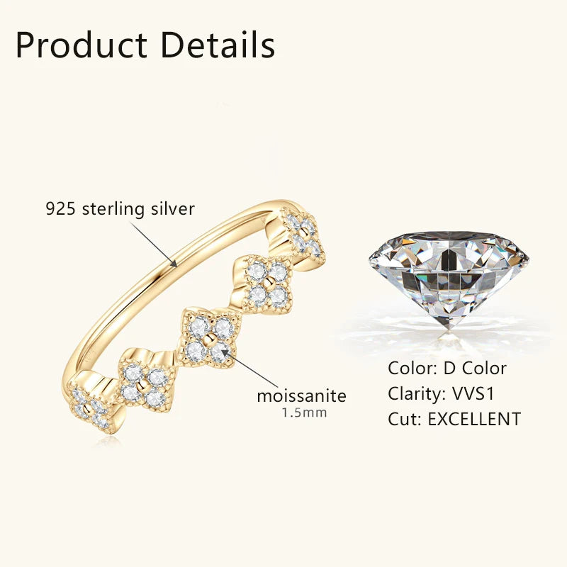 Moissanite Ring