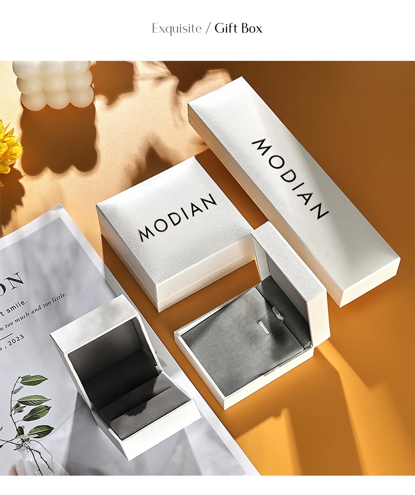 MODIAN D Color Sparkling Moissanite Circle Ear Buckle 925 Sterling Silver; cute ❤️