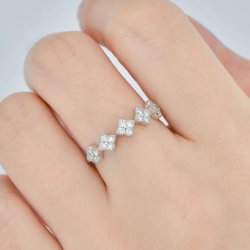 Moissanite Ring