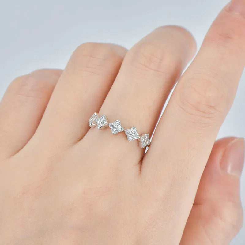 Moissanite Ring