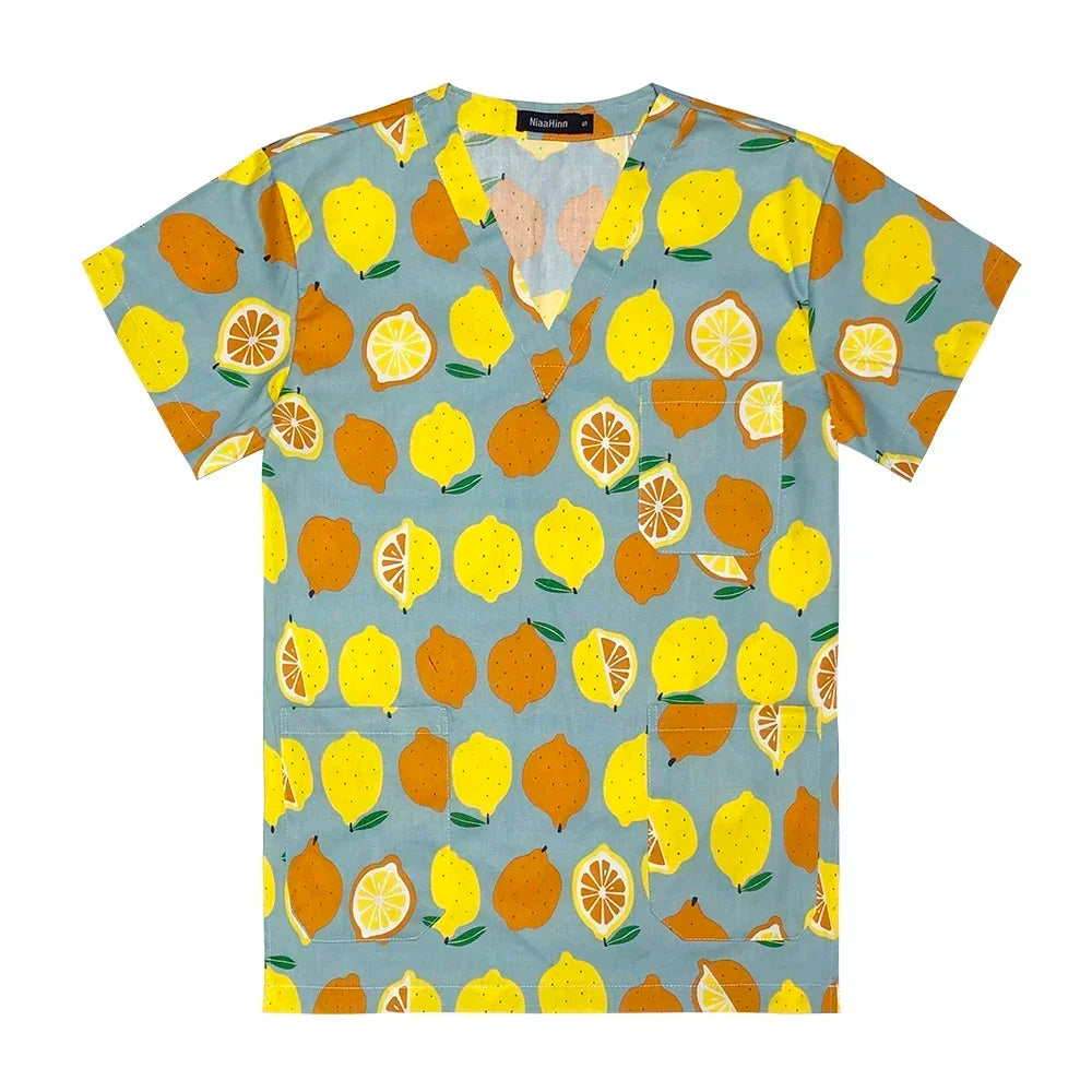 Cotton Unisex Medical Scrub Tops.