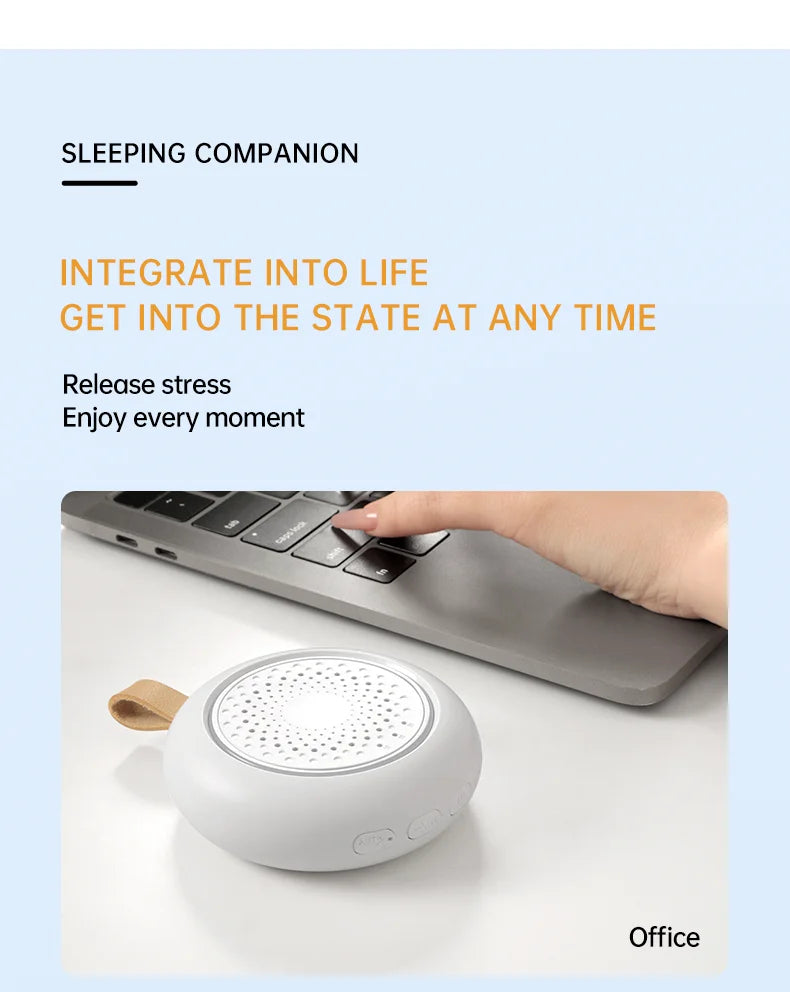 White Noise Machine with 24 Soothing Sounds