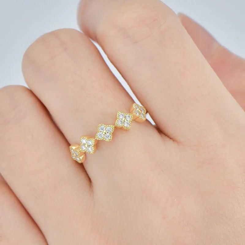 Moissanite Ring