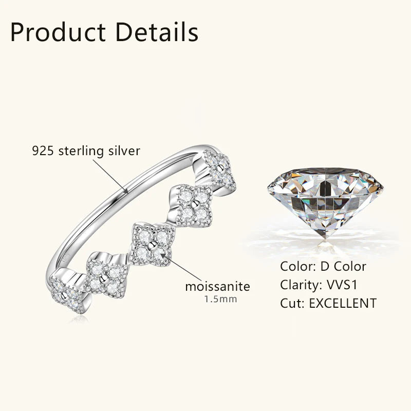 Moissanite Ring